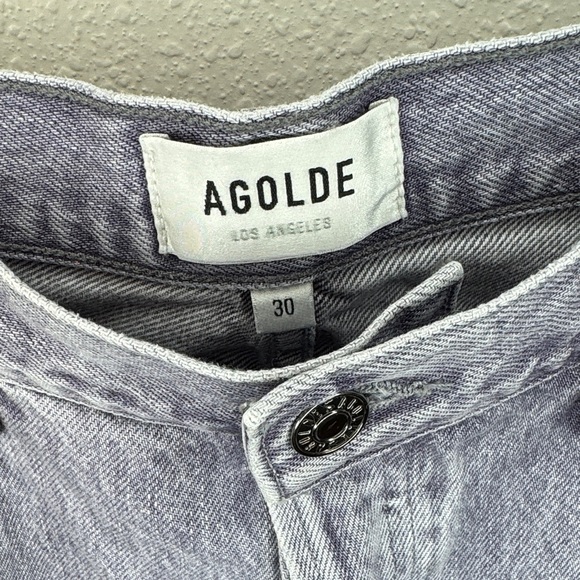 Agolde Lavender Straight Jeans - Picture 3 of 13